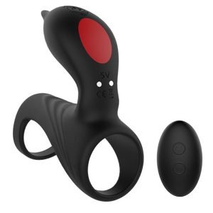 Hi Fan - 二重ロック 9種振動 男女共用 コックリング