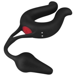 Nicole - 2モーター アナル刺激 リモコン付き コックリング