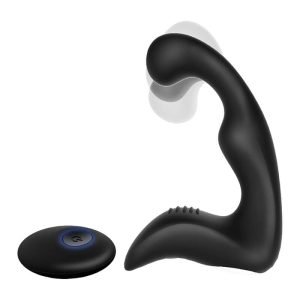 Landy - 前立腺刺激 リモコン付き 9種振動 アナルバイブ